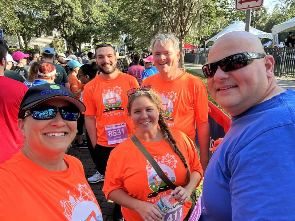 Team at Corporate 5k