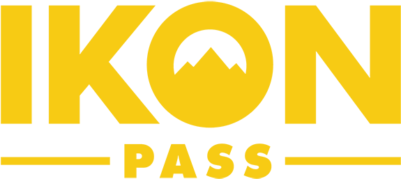 IKON pass logo in yellow