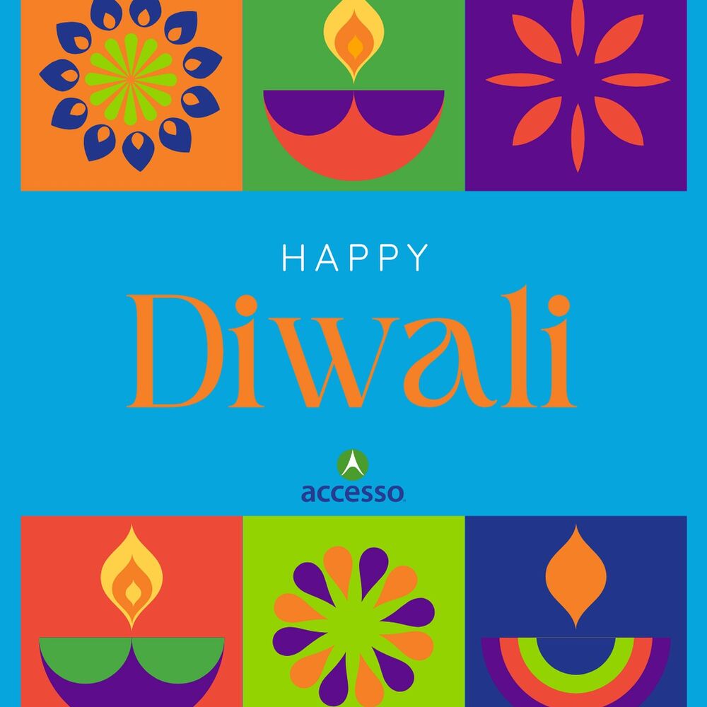 Happy Diwali! 🎆 Today we celebrate the festival of lights and honor the joy, hope, and unity it brings. Wishing brightness and prosperity to all who celebrate within our accesso family and beyond. ✨ #HappyDiwali #accessolife #Diwali #FestivalOfLights #Diwali2025 #DiwaliFestival #CelebratingTogether #WorkplaceCulture #InclusionAtWork #EmployeeExperience #CelebrateDiversity
